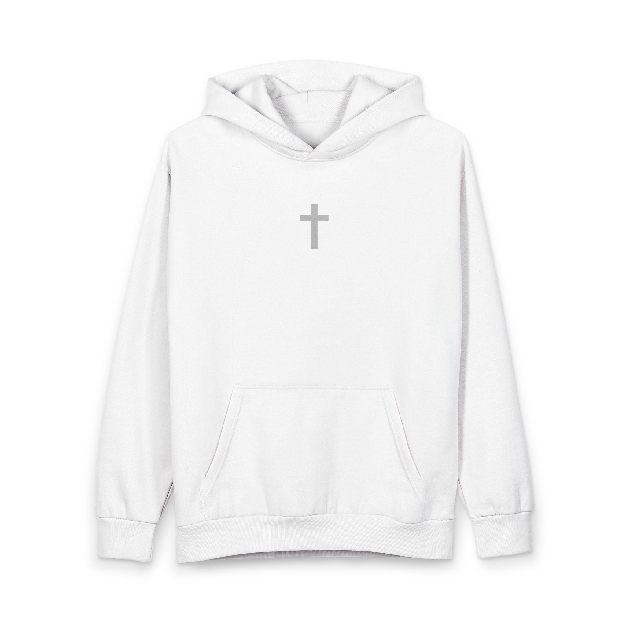 Through Adverseity White Hoodie