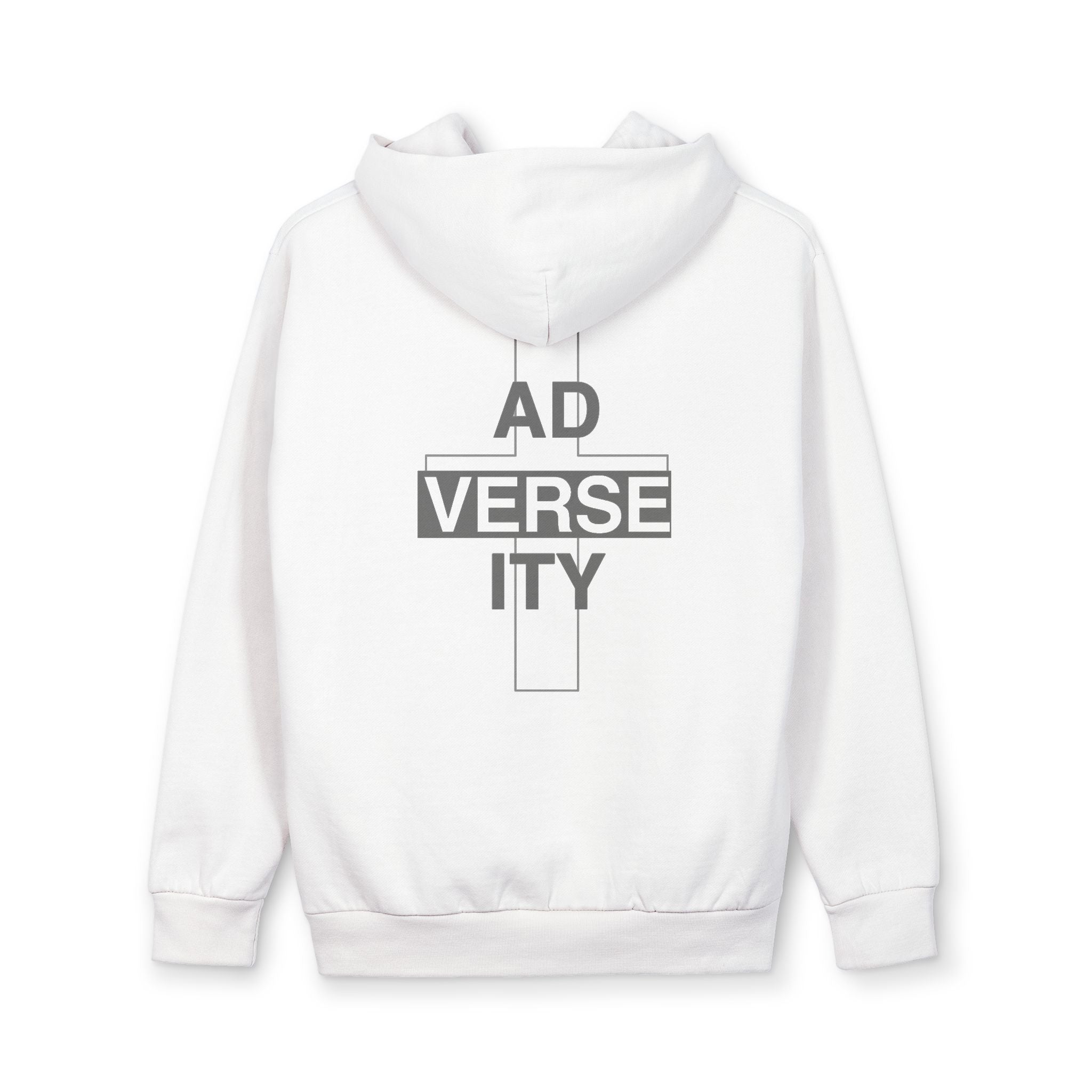 Through Adverseity White Hoodie