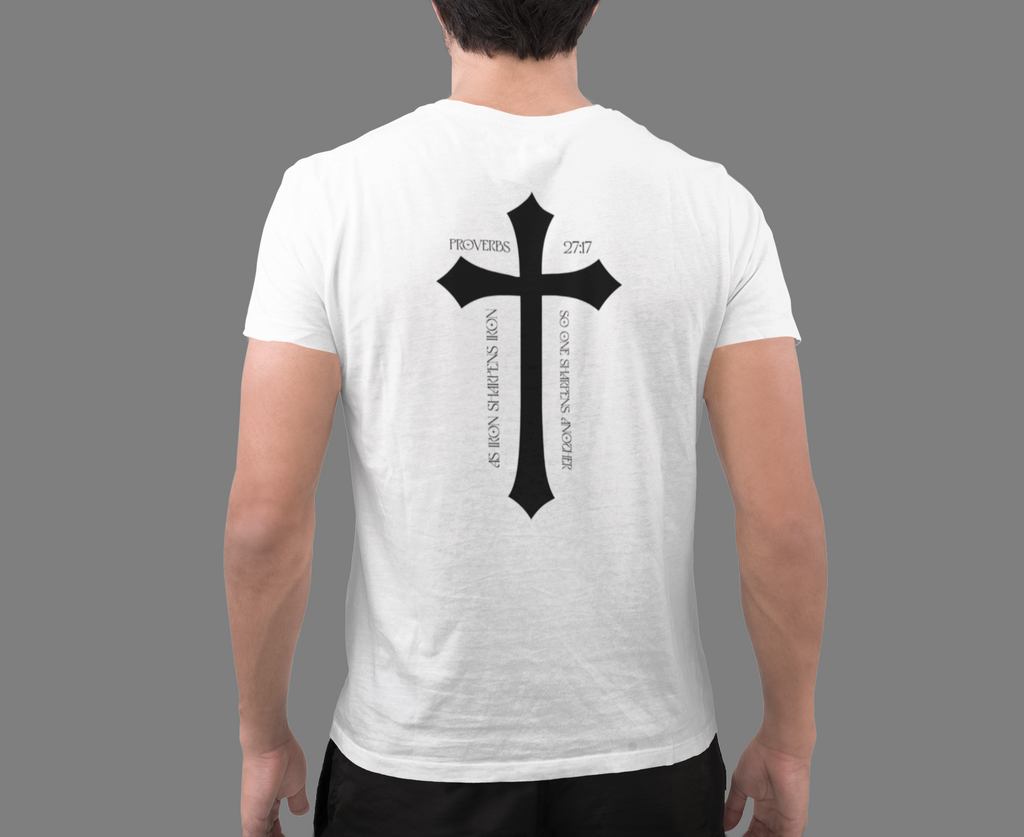 Forged Tee — Proverbs 27:17